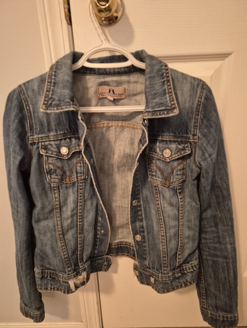 Juicy Couture Light Blue Denim Jean Jacket